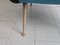 Fauteuil Vintage Mid-Century en Laine et Laiton dans le Style de Marco Zanuso, 1950s 2