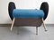 Fauteuil Vintage Mid-Century en Laine et Laiton dans le Style de Marco Zanuso, 1950s 10