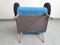 Fauteuil Vintage Mid-Century en Laine et Laiton dans le Style de Marco Zanuso, 1950s 18