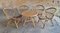 Mobilier de Salon en Rotin, 1960s, Set de 5 1