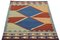 Traditional Pattern Handwoven Kilim in Pure Wool, Image 3