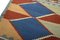 Traditional Pattern Handwoven Kilim in Pure Wool, Image 4