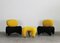 Living Room Set by Anna & Carlo Bartoli for Rossi Di Albizzate, 1980s, Set of 3 2
