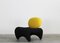 Living Room Set by Anna & Carlo Bartoli for Rossi Di Albizzate, 1980s, Set of 3 4