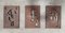 Glazed Ceramic Art Relief-Like Wall Panels with Plant Motifs from Ruscha Keramik, West Germany 1960s, Set of 3 21