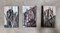 Glazed Ceramic Art Relief-Like Wall Panels with Plant Motifs from Ruscha Keramik, West Germany 1960s, Set of 3 17
