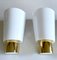 Vintage Glas Wandleuchten von Limburg, 2er Set 6