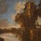 Architektonisches Capriccio mit Ruhe auf der Flucht nach Ägypten, 1770, Öl auf Leinwand, Gerahmt 7