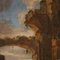 Architektonisches Capriccio mit Ruhe auf der Flucht nach Ägypten, 1770, Öl auf Leinwand, Gerahmt 2
