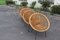 Rattan Sessel von Janine Abraham, 1960, 5er Set 3