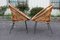 Rattan Sessel von Janine Abraham, 1960, 5er Set 9