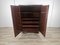 Französisches Art Deco Sideboard mit Zwei Türen aus Mahagoni Root, 1930 16