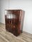 Französisches Art Deco Sideboard mit Zwei Türen aus Mahagoni Root, 1930 4
