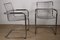 Set de Fauteuils Vintage en Métal Chromé, 1970s 22