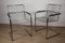 Set de Fauteuils Vintage en Métal Chromé, 1970s 24