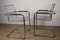Set de Fauteuils Vintage en Métal Chromé, 1970s 21