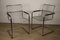 Set de Fauteuils Vintage en Métal Chromé, 1970s 25
