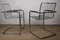 Set de Fauteuils Vintage en Métal Chromé, 1970s 20