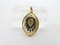 Colgante francés vintage de oro de 18 k y esmalte, 1900, Imagen 19