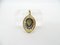 Colgante francés vintage de oro de 18 k y esmalte, 1900, Imagen 20