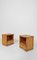 Vintage Italian Riviera Nightstands in Rattan and Fir Wood, 1970s, Set of 2 2