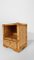 Vintage Italian Riviera Nightstands in Rattan and Fir Wood, 1970s, Set of 2 10