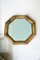 Mid-Century Modern Italian Octagonal Bamboo Framed Mirrors 2