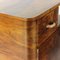 Vintage Art Deco Nachttische aus Nussholz, 1930er, 2er Set 8