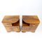 Vintage Art Deco Nachttische aus Nussholz, 1930er, 2er Set 11
