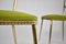 Italian Brass and Velvet Chairs in the style of Gio Ponti, 1950s, Set of 2 8