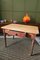 Petite Table de Style Wilhelminien en Chêne 1