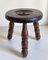 Art Deco French Wooden Accent Table by Charles Dudouyt, Image 11
