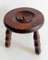 Art Deco French Wooden Accent Table by Charles Dudouyt 2