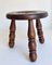 Art Deco French Wooden Accent Table by Charles Dudouyt, Image 7