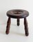 Art Deco French Wooden Accent Table by Charles Dudouyt, Image 1