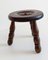 Art Deco French Wooden Accent Table by Charles Dudouyt, Image 10