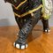 Large Hollywood Regency Painted Ceramic Stool Vase Holder, 1950s, Image 5