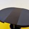 Table Ronde Extensible Noire, 1950s 7