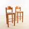Vintage Wooden Stools, Set of 2 1