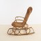 Schaukelsessel aus Rattan 4