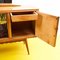 Vintage Bar Sideboard aus hellem Holz mit Spiegel, 1950er 6