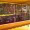 Vintage Bar Sideboard aus hellem Holz mit Spiegel, 1950er 3
