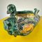 Hand Painted and Decorated Majolica Vase, Image 2