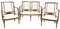 Late 19th Century Satinwood Edwardian Salon Suite, 1900s, Set of 3 1