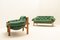 Juego de sofá y butacas Balassa de Ipoly Furniture Company, años 70, Imagen 1