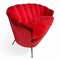 Shell Sofa in Velvet, 1950s, Image 2