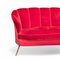 Shell Sofa in Velvet, 1950s, Image 3