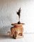 Table Basse Elephant Vintage en Rotin et Osier de Vivai Del Sud, Italie, 1960s 2