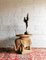 Table Basse Elephant Vintage en Rotin et Osier de Vivai Del Sud, Italie, 1960s 3