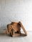 Table Basse Elephant Vintage en Rotin et Osier de Vivai Del Sud, Italie, 1960s 11